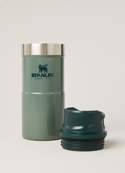 Stanley The Trigger-Action Travel Mug thermosbeker 35 cl - detail legergroen