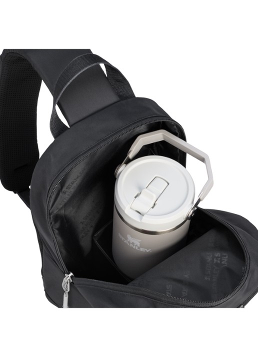 Stanley Vitalize Macro Method crossbodytas - detail 5 zwart