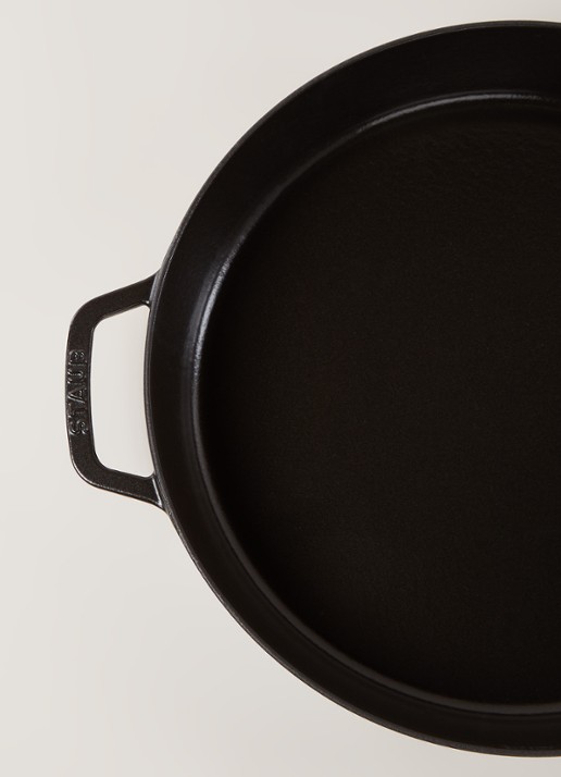 Staub Braadpan 34 cm - detail 3 zwart
