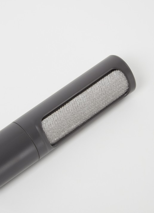 Steamery Lint pluizenborstel 18,3 cm - voorkant 2 zwart