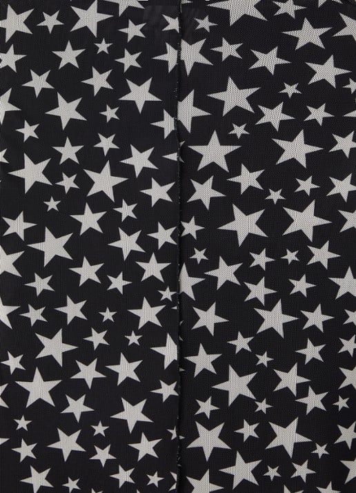Stella McCartney Jurk met print - detail 3 zwart