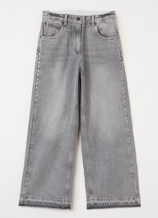 Stella McCartney Straight leg jeans met studs