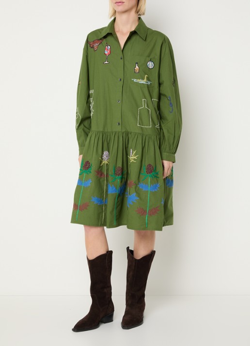 Stella Nova Midi tuniekjurk met print
