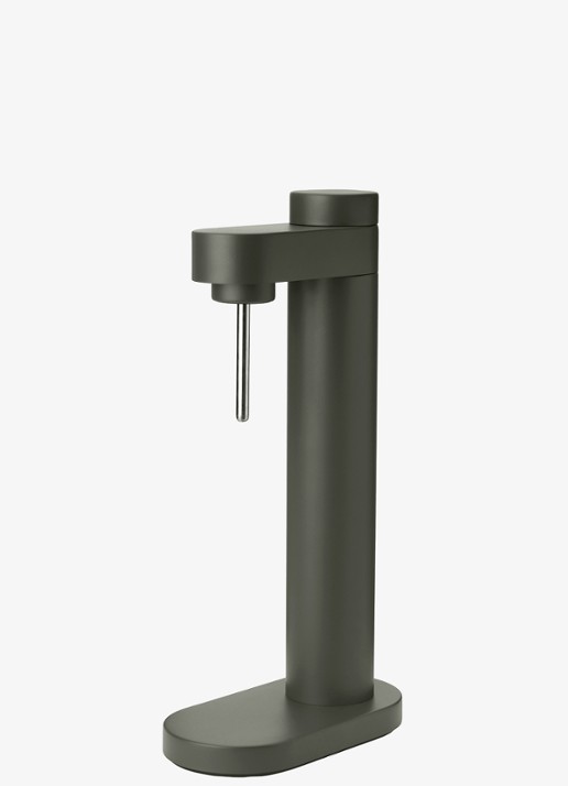 Stelton Brus bruiswatertoestel - voorkant 2 donkergroen