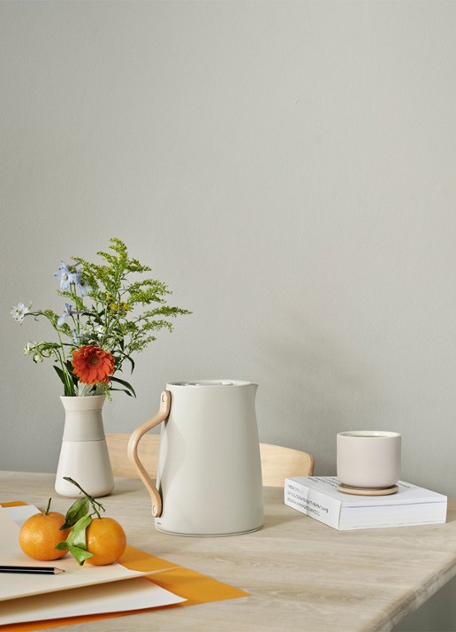 Stelton Emma theepot 1 liter - detail 3 zand