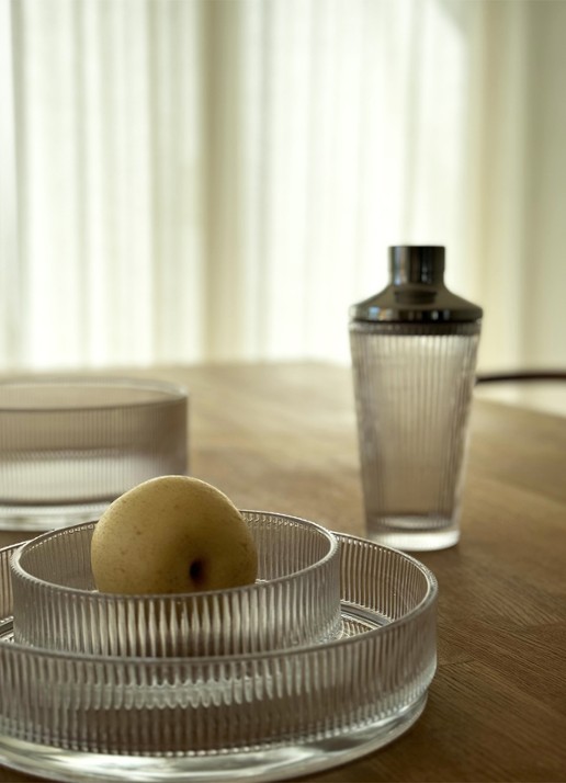 Stelton Pilastro cocktailshaker 40 cl - detail transparant