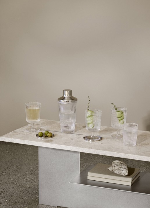 Stelton Pilastro cocktailshaker 40 cl - detail 3 transparant