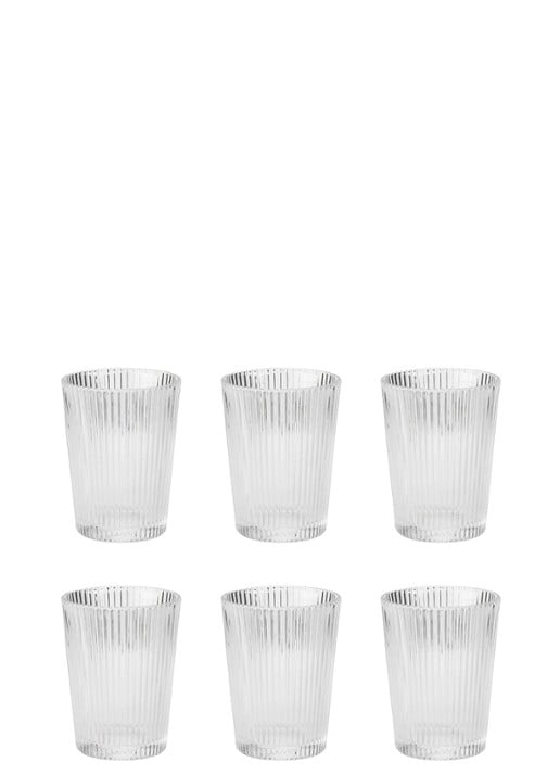 Stelton Pilastro drinkglas 15 cl set van 6