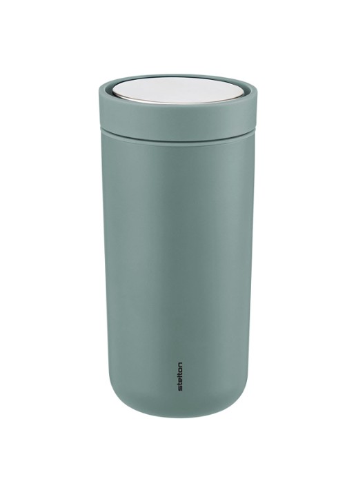 Stelton To go click thermosbeker 40 cl - voorkant mint
