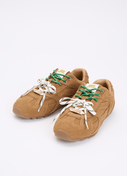 Steve Madden Asiel sneaker van suède - detail 3 camel
