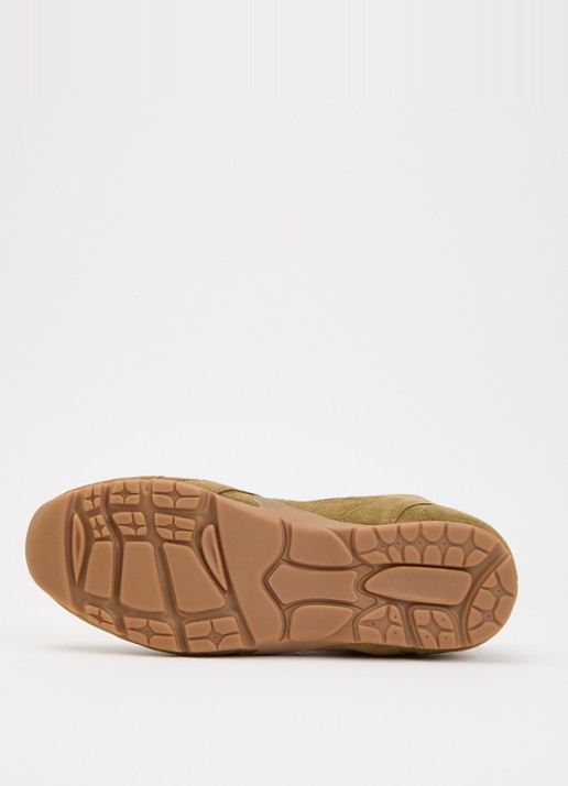 Steve Madden Asiel sneaker van suède - detail 3 khaki
