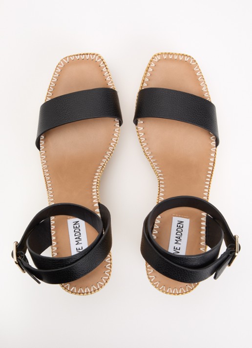 Steve Madden Cassie sleehak van leer - detail 2 zwart