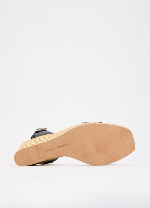 Steve Madden Cassie sleehak van leer - detail 3 zwart
