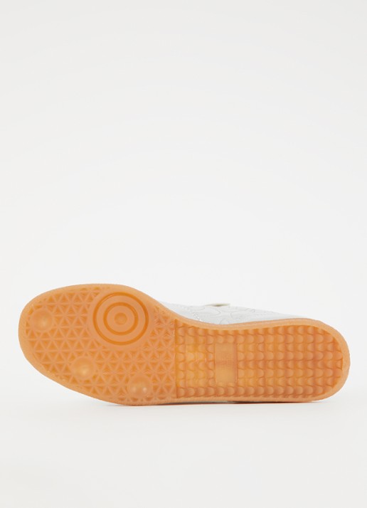 Steve Madden Euphoria sneaker met metallic finish - detail 4 zilver