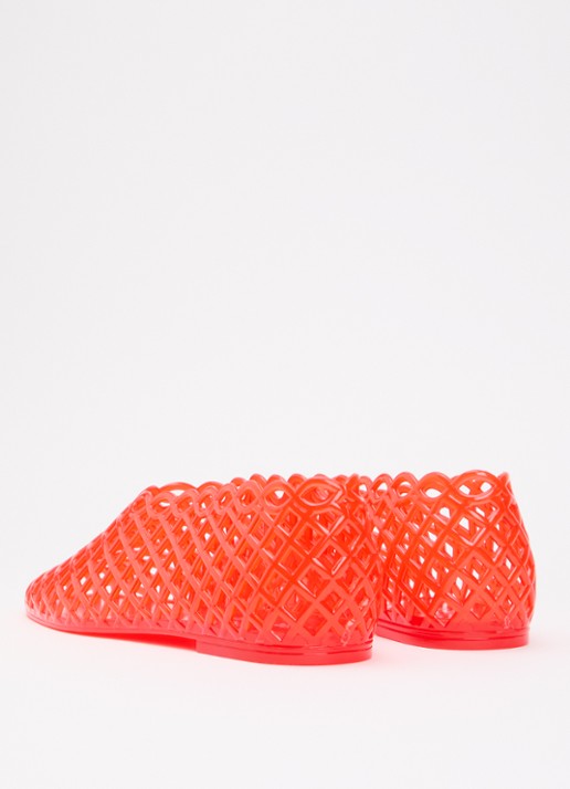 Steve Madden Grove Red instapper - achterkant rood