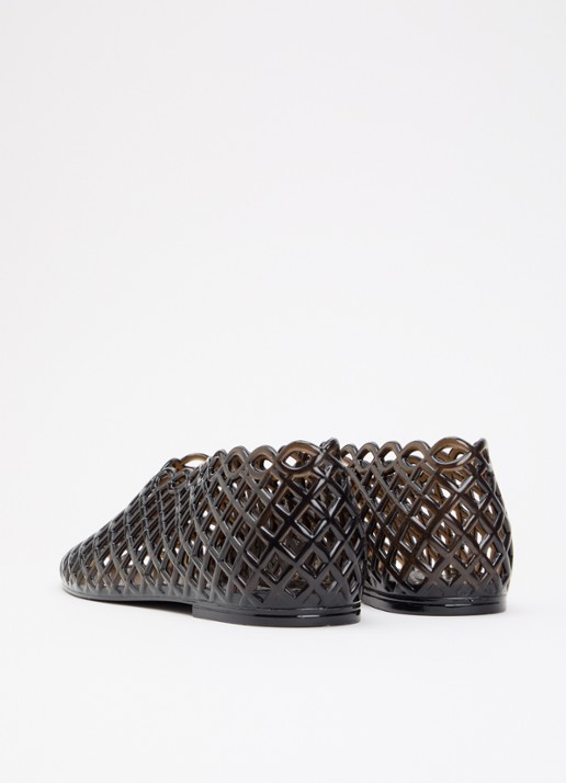 Steve Madden Grove2.0 ballerina - achterkant donkerbruin