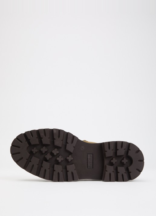 Steve Madden Karima enkellaarsje van suède - detail 4 mosgroen