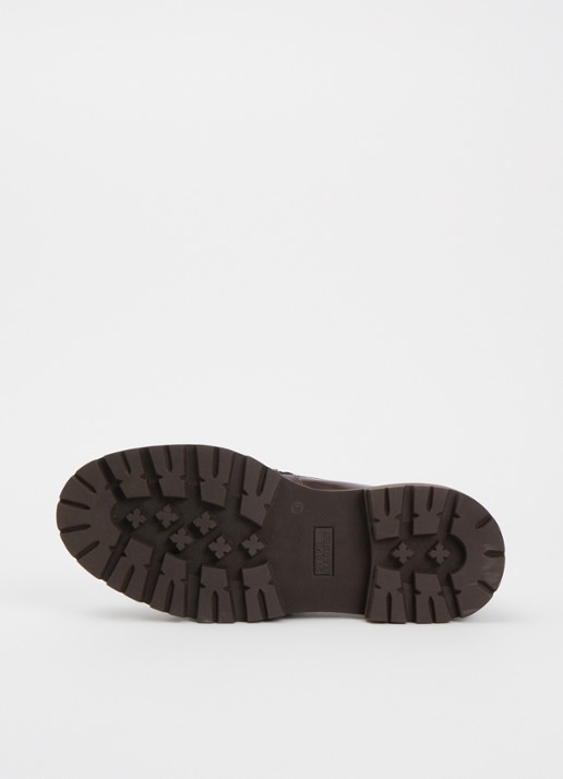 Steve Madden Katja loafer - detail 3 chocoladebruin