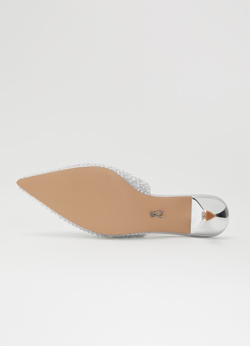 Steve Madden Korra-R slingback met strass - detail 4 zilver