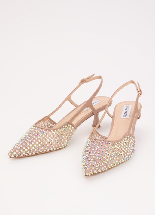 Steve Madden Legaci slingback met strass - detail 3 oudroze