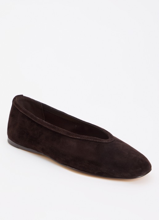 Steve Madden Leni ballerina van suède