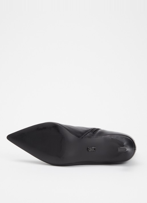 Steve Madden Lulah enkellaarsje van leer - detail 2 zwart