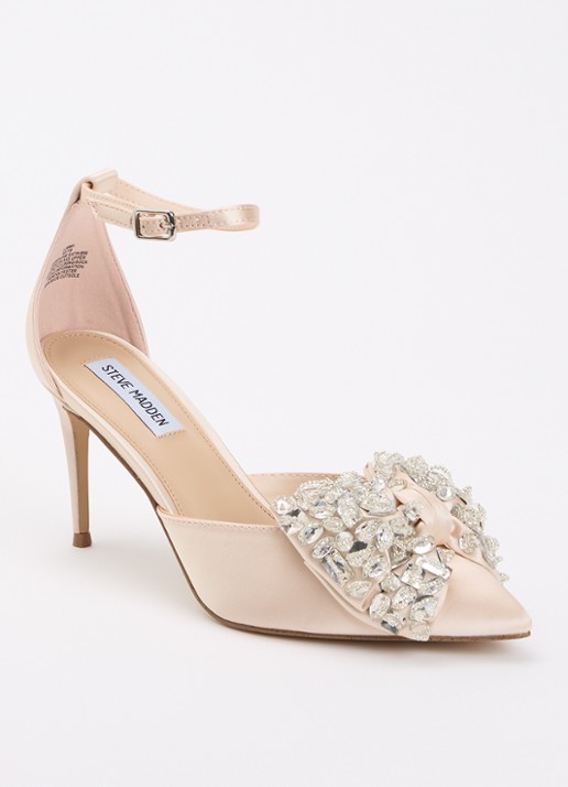 Steve Madden Lumma sandalette met strass en strik detail