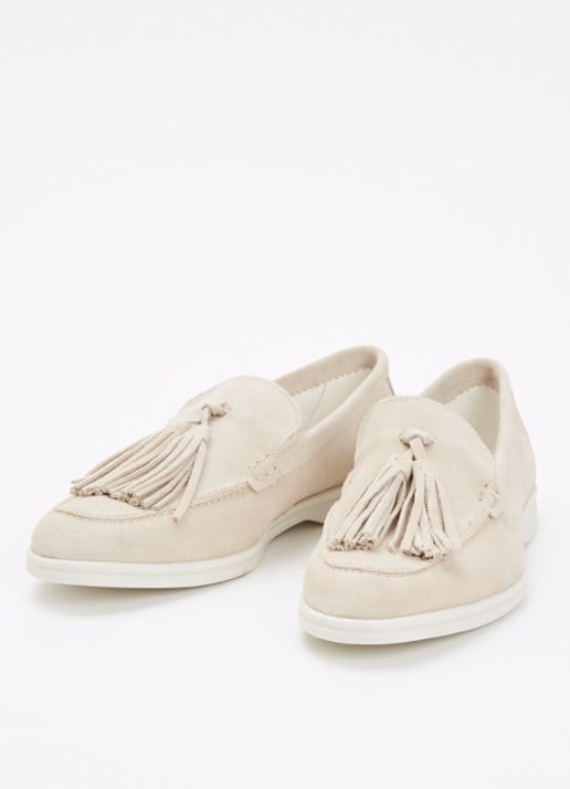 Steve Madden Ojane slip-on van suède - detail 3 beige