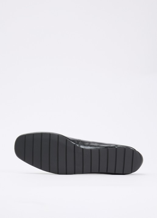 Steve Madden Pointe ballerina met lakfinish  - detail 4 zwart
