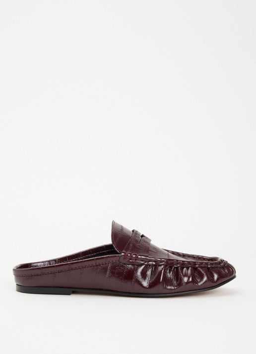 Steve Madden Rafe muiltje van leer