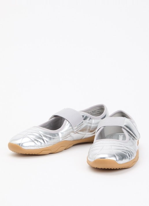 Steve Madden Sneaker met metallic finish - detail 3 zilver