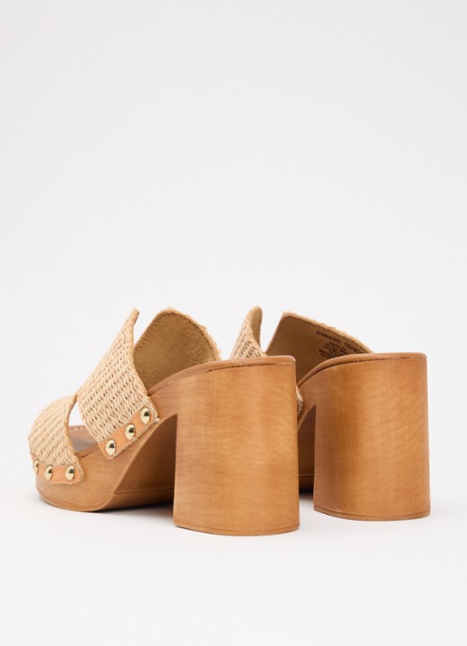 Steve Madden Sunkissed muiltje van suède - achterkant 6 beige