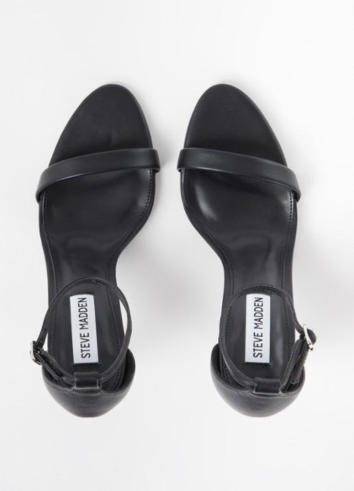 Steve Madden Tecy sandalette van leer - detail 7 zwart