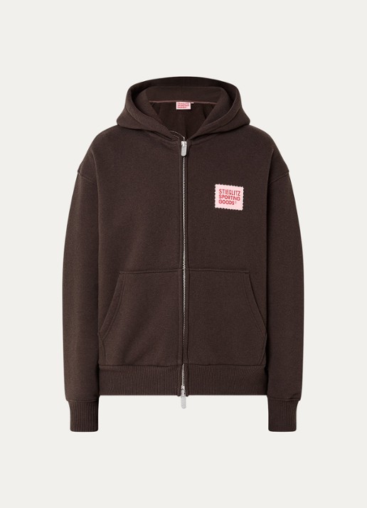 Stieglitz Lola sweatvest met borduring