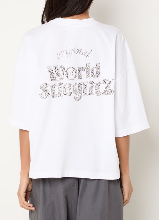Stieglitz T-shirt met front- en backprint