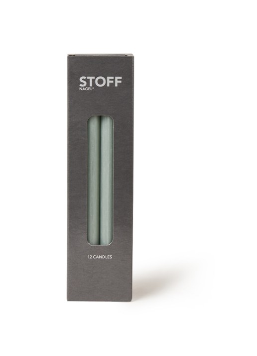 STOFF Nagel Dinerkaars set van 12 - voorkant mint