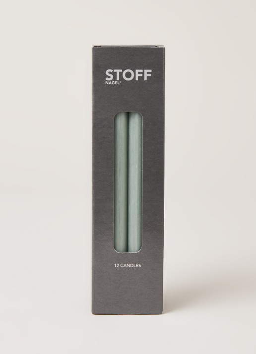 STOFF Nagel Dinerkaars set van 12 - voorkant 2 mint