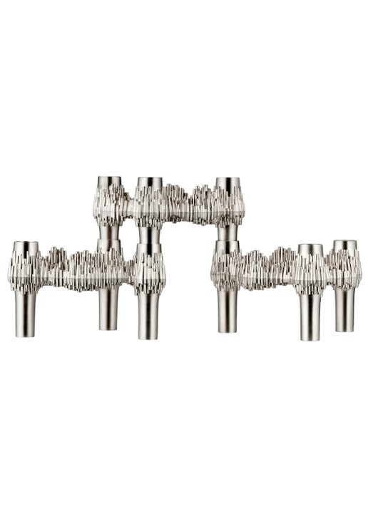 Stoff Nagel Quist kandelaar 5,9 cm set van 3