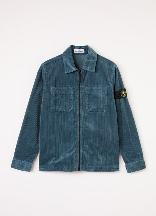 Stone Island 00002 overshirt van corduroy