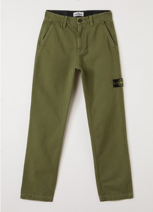Stone Island 00002 slim fit chino met broekzakken