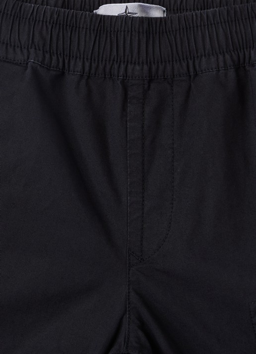 Stone Island 00003 tapered fit cargobroek - detail 3 zwart