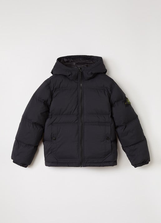 Stone Island 00005 puffer jack met logo