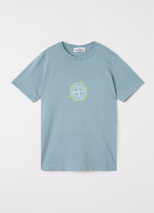 Stone Island 00009 T-shirt met logoprint