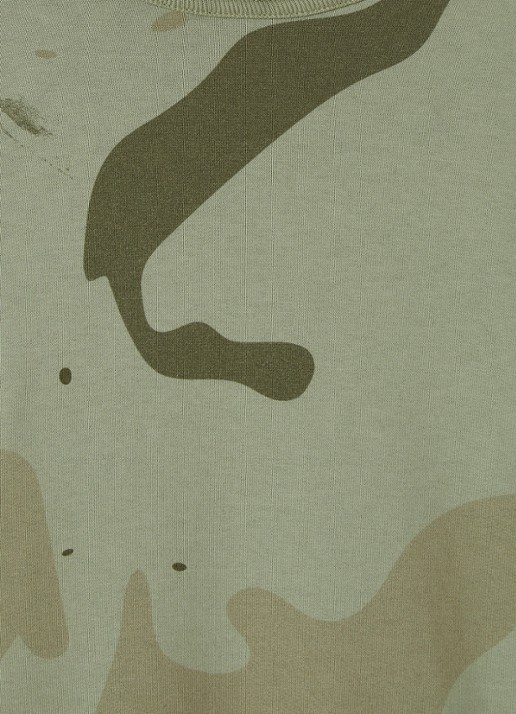 Stone Island 00013 sweater met camouflageprint - detail 3 lindegroen