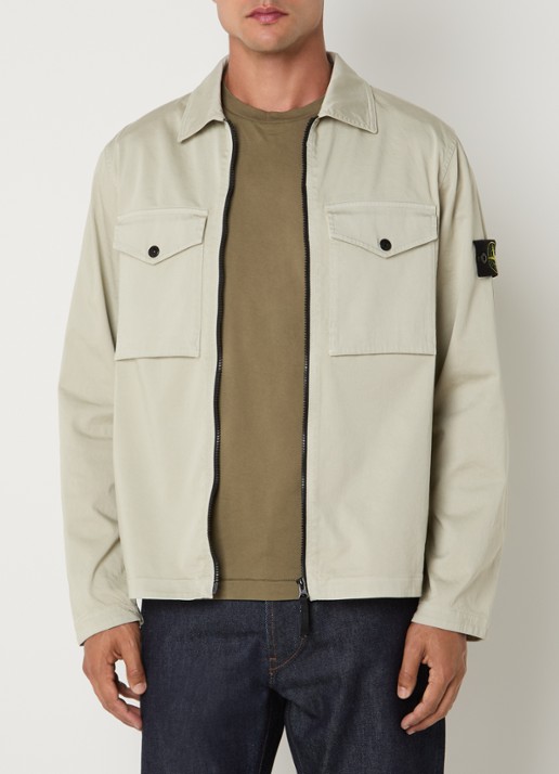 Stone Island S0012 jack met borstzakken