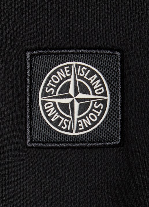 Stone Island 2100027 T-shirt met logo - detail 2 zwart