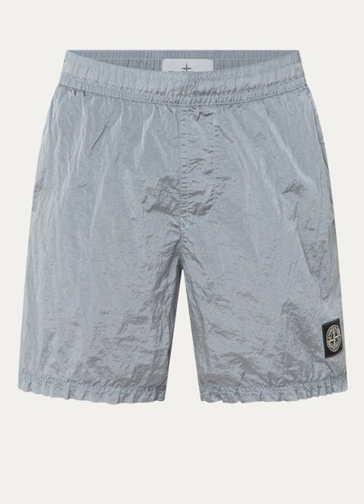 Stone Island B100004 Zwemshort met logo en steekzakken