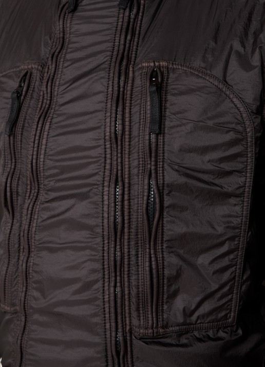 Stone Island F0135 straight fit jumpsuit met logo - detail 3 donkergrijs
