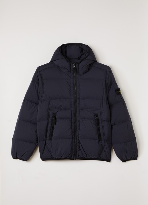 Stone Island Gewatteerd jack met donsvulling
