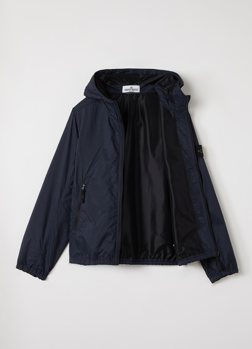 Stone Island L1S16 jack met ritszakken - voorkant 2 donkerblauw